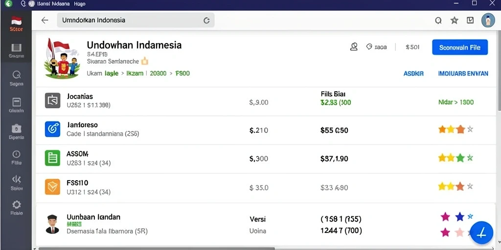 Tampilan antarmuka yang ramah pengguna.