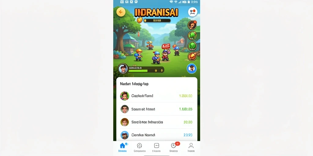 Tampilan menarik dari permainan slot yang tersedia.