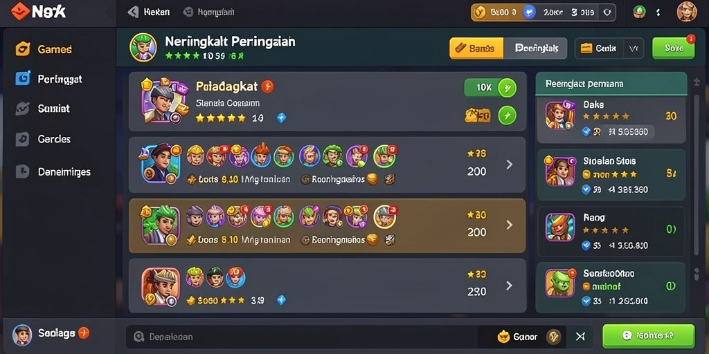 Tampilan utama aplikasi GRANDBET88 yang menarik dan user-friendly.