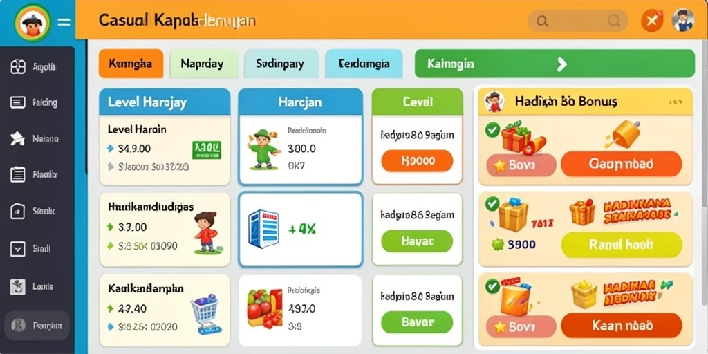 Tampilan antarmuka yang menarik dan mudah digunakan.