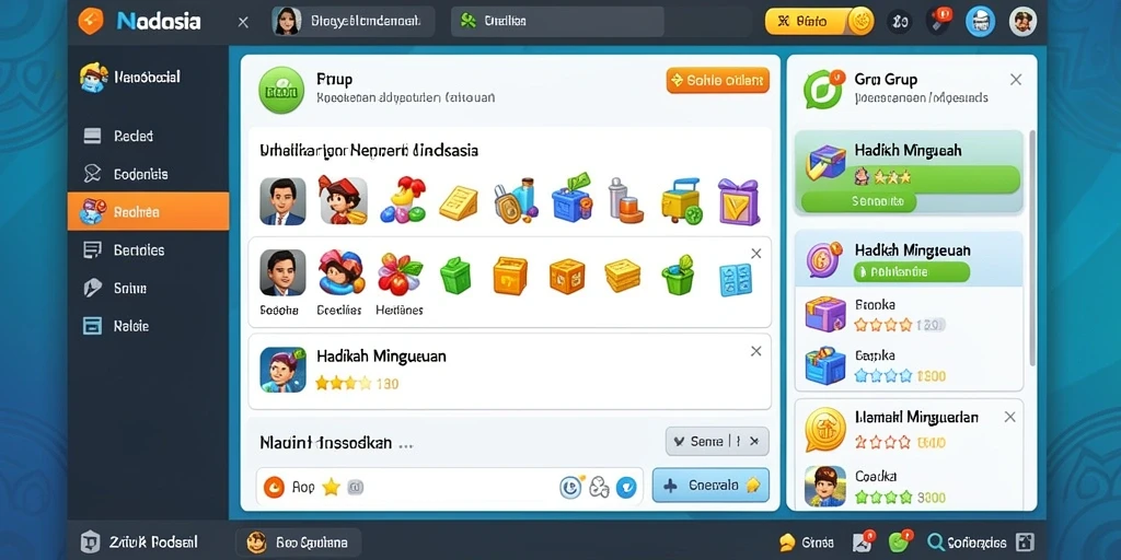 Tampilan antarmuka yang menarik dan mudah digunakan.
