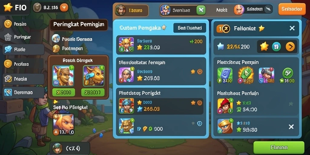 Tampilan antarmuka yang user-friendly dan menarik.