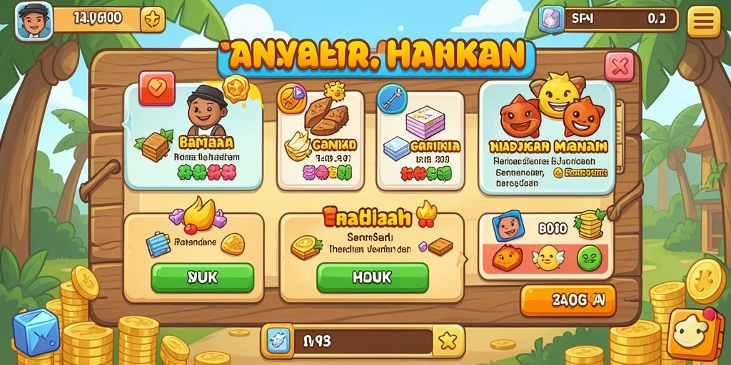 Tampilan antarmuka yang user-friendly dan menarik.
