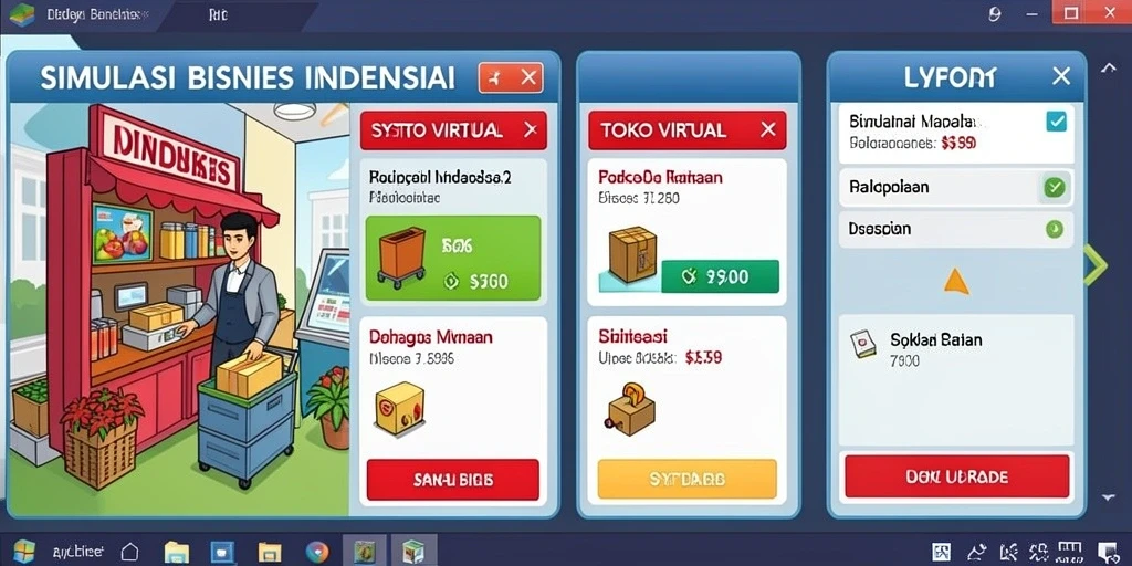 Tampilan antarmuka pengguna yang menarik dan mudah digunakan.