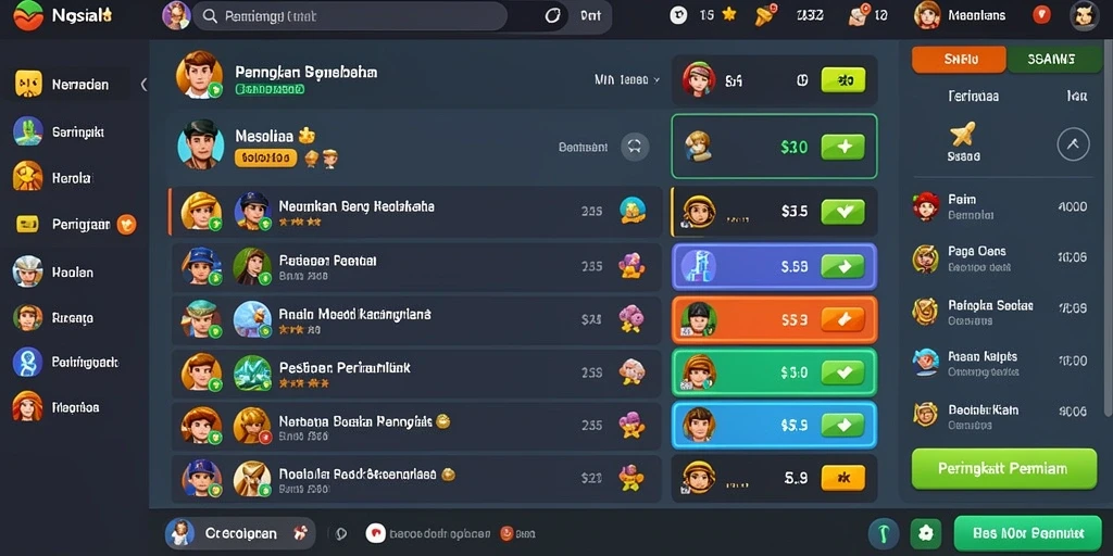 Tampilan antarmuka yang menarik dan mudah dipahami.